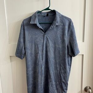 Men's Blue Adidas Polo